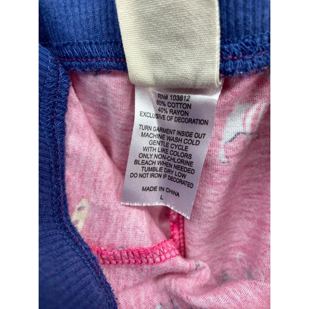 Nite Nite MUNKI MUNKI Pajamas Women L Pink PJ Shorts French Bulldogs Paris 2pc - Picture 14 of 15